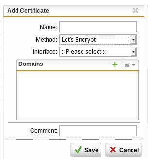 add certificate pane